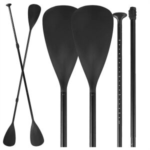 Összecsukható kajaklapát SUP deszkához, 2 az 1-ben állítható, 4 részes, 210 cm, profi