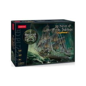 CubicFun 360 db-os 3D puzzle LED világítással - A bolygó hollandi (L527) 146872779 - Puzzle