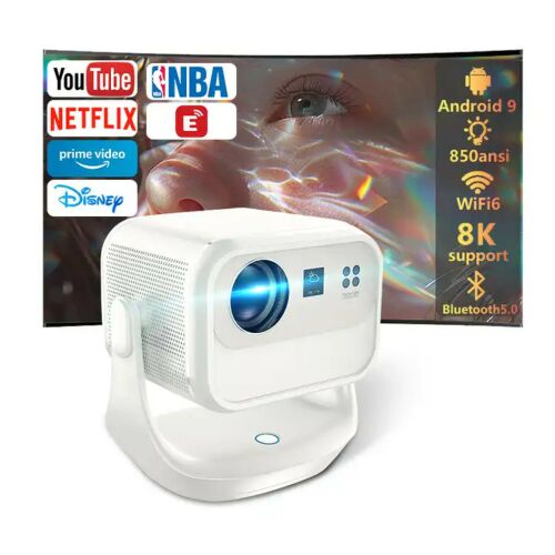 Panda AK-47 Pro Full HD LED Projektor Natív 1920x1080p | WiFi | BlueTooth 5.0 | fehér | 850 ANSI Lumen | MAGYAR nyelvű menüvel 146874338