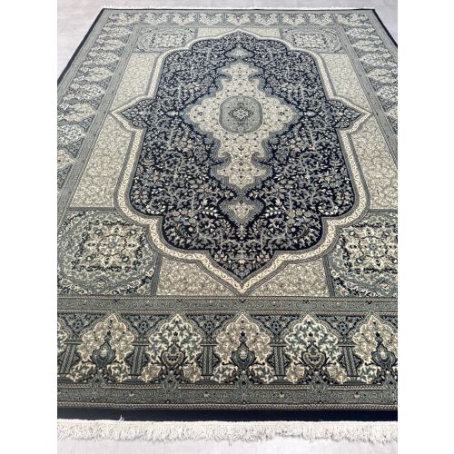 Vintage Perzsa szőnyeg (7) Kerman Kék-Bézs 300x400cm 146875228