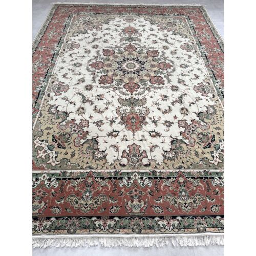 Vintage Perzsa szőnyeg (22) Tebriz Bézs barack 300x400cm 146875245