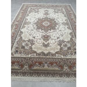 Vintage Perzsa szőnyeg (25-27) Tebriz Krém Lux 300x400cm 146875256 - Lakástextil