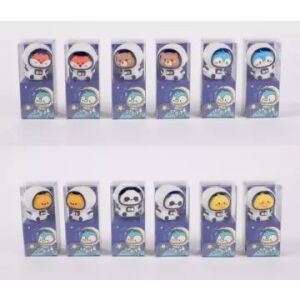 Űrállatka mintás hegyező - többféle