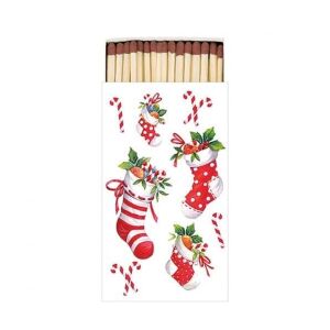 Karácsonyi gyufa - csizmás - X-mas stockings white 146877962 - Gyufa