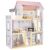 Fa babaház bútor 78cm rózsaszín LED 146878192