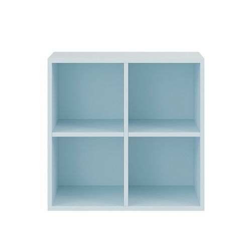 Boxie nyitott fali szekrény 80x80x37 cm kék