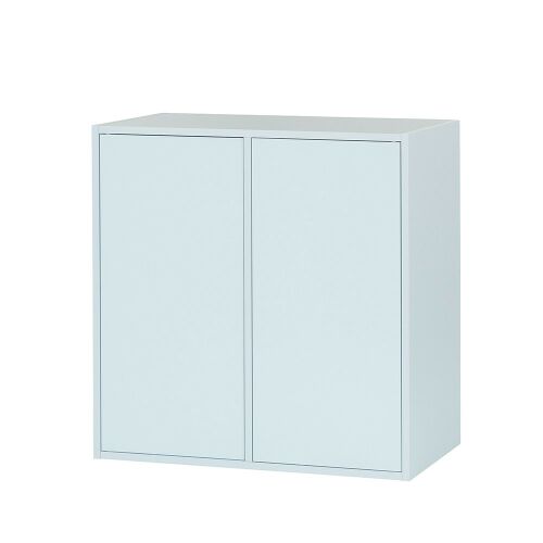 Boxie 2 ajtós fali szekrény 80x80x37 cm kék 146878922