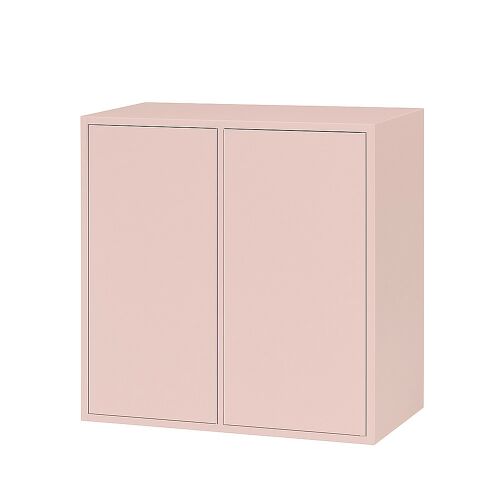 Boxie 2 ajtós fali szekrény 80x80x37 cm pink 146879949