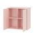 Boxie 2 ajtós fali szekrény 80x80x37 cm pink 146879949