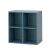 Boxie nyitott fali szekrény 80x80x37 cm petrol kék 146880375