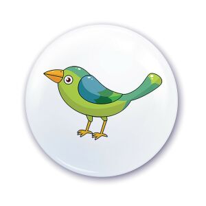 Ovis jel szekrényre Madár mintával 146882804 - Óvodai kellék