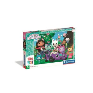 Clementoni - Gabi babaháza - 104 db-os SuperColor puzzle 146883693 - Clementoni
