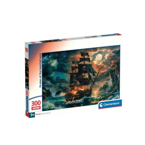 Clementoni - Kísértetjárta tengerek kalózai - 300 db-os SuperColor puzzle 146883697