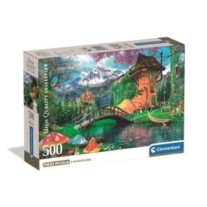 Clementoni - Az öreg cipőlak - 500 db-os High Quality Collection Compact 146883728 - Clementoni