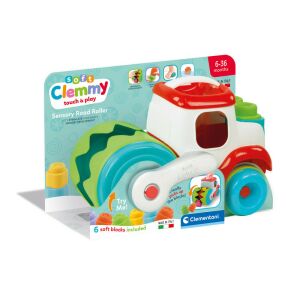 Clemmy - Tapints és játssz - Érzékelést fejlesztő úthenger 146883734 - Clementoni
