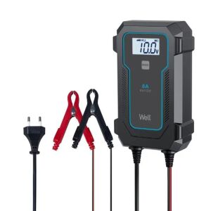 Well CHAR-CAR-CBC08-WL LiFePO4 Akkutöltő 6V/4A, 12V/8A, mikroprocesszorral 146885609 - Jármű akkumulátor töltő