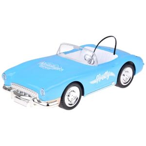 Távirányítós retró Cadillac autó babával