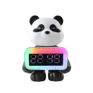 Boxă Bluetooth portabilă Teddy Bear cu ceas, neagră, CH-M51 146886478 - Boxe Portabile