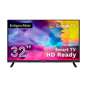 Krüger&Matz Smart TV 32" Full HD LED Google TV, DVB-T2/S2/T/C H.265 HEVC