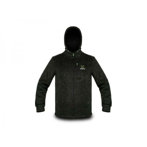 Ixtera Camotic outdoor pulóver elölnézet fehér háttérrel - Férfi pulóver
