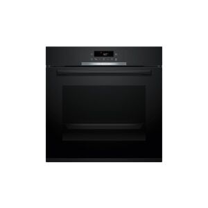 BOSCH HBA372EB4 Önállóan beépíthető sütő, Serie4, fekete, 71 l, 7 funkció, 3D hőlégbefúvás, A+, pirolitikus öntisztítás, AutoPilot10, AirFry sütési mód (AirFry tepsi tartozék), teleszkópos sütősín 146898191 - Sütő