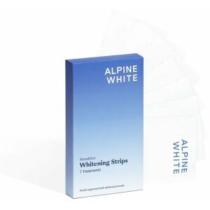 ALPINE WHITE_Whitening Strips Sensitive fogászati fehérítő csíkok érzékeny fogakhoz 14 db