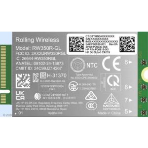 HP 5G Megoldás WWAN