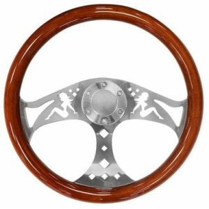 380mm Fából Kormány