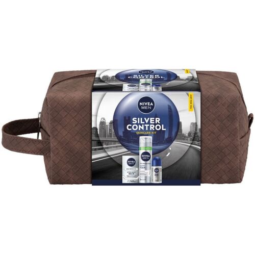 NIVEA KÉSZLET FÉRFI 2025 Silver Control& 146901754