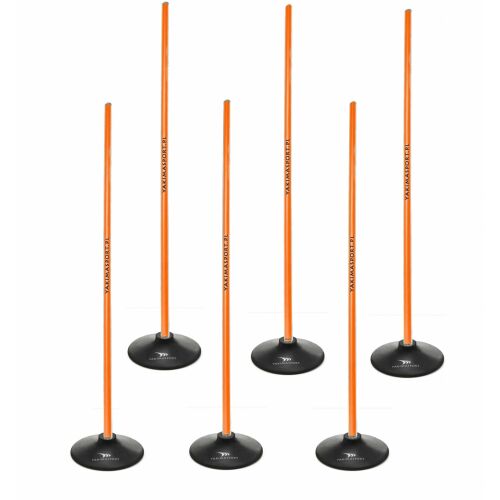 Akadálypálya slalom pálca 160cm + 1,5kg alap NARANCS 146901818