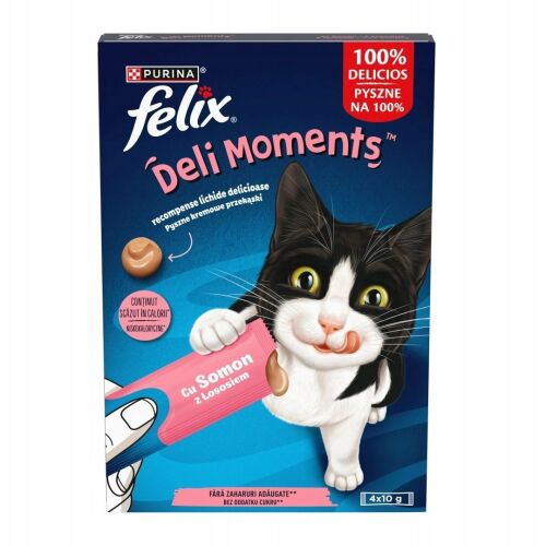 Purina Felix Deli Moments lazaccal 4x10g 146901837