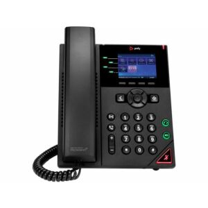 POLY 4-vonalas IP telefon VVX 250 PoE támogatással 146902151 - VoIP berendezés