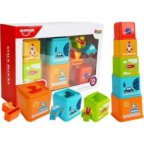 Lean Sport Piramis kocka képkockák járművekkel 146902166