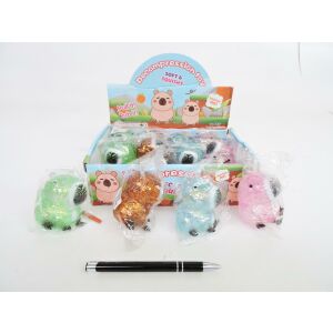 AST. GYÚRÓ x 12 KAPIBARA deko. brok. 4 szín. disp