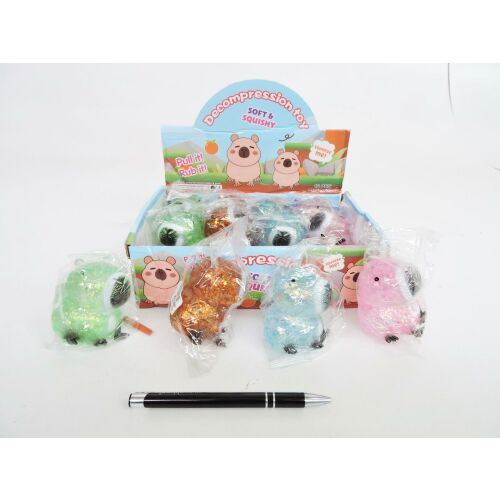 AST. GYÚRÓ x 12 KAPIBARA deko. brok. 4 szín. disp