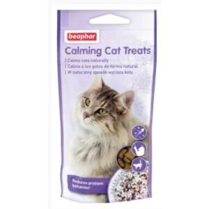 Beaphar Calming Cat Treats - wyciszający przysmak dla kotów - 35 g 146902684 - Trzymanie kotów