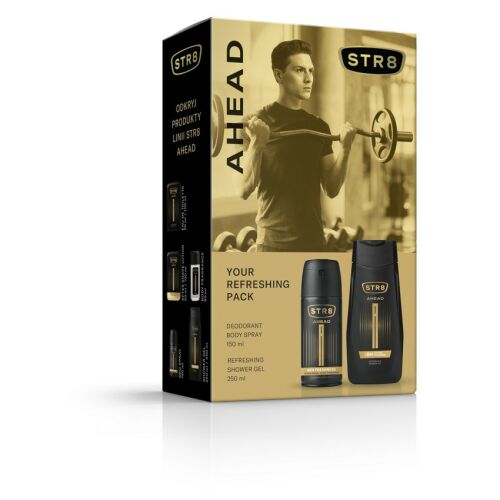 STR 8 ajándék szett előre (Deo spray 150ml+tusfürdő 250ml) 146902842