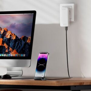 4smarts VoltDock USB-C 60W töltőállomás, szürke