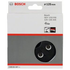Schleifteller mittelhart, Ř 125mm (schwarz) 146902889 - Zubehör für Schleifmaschinen