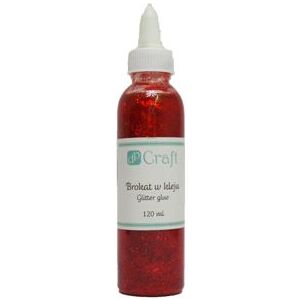 Brokat w kleju czerwony 120ml 146902989 - Klej