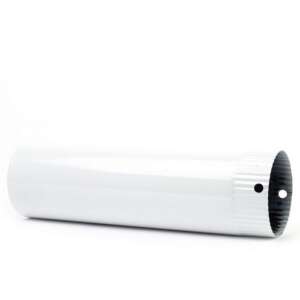 Fehér zománcozott kályha cső, 105/40 mm - Kandalló & Kályha