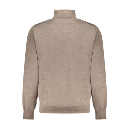 Brązowy sweter męski K-WAY 146906974