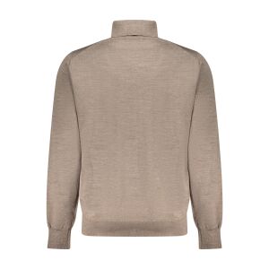 Brązowy sweter męski K-WAY 146906975 - Dla mężczyzn