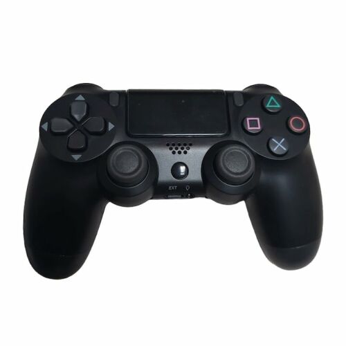 Controller wireless doubleshock, pentru PS4, PSTV si PS Now, cu vibratii, control precis, design ergonomic, baterie reincarcabila incorporata, negru 146918474