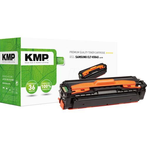 KMP Felújított Fekete Toner Samsung CLT-K504S nyomtatóhoz - Számítógép és kiegészítő