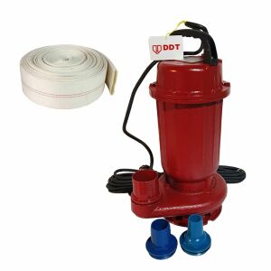 Pompa submersibila apa murdara, DDT, WQD10, 1100 W + Furtun pompier, 20 metri, 2 toli 146920397 - Pompe submersibile