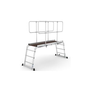 CAGSAN DUAL  Összecsukható Munkaállvány (Munkamagasság: 2,9m) 146920664 - Gurulóállvány