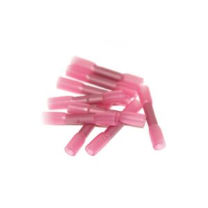 Hőre zsugorodó karmantyús csatlakozók ragasztóval 0,5-1,5 mm2 keresztmetszethez, 10 darabban csomagolva 146922071 - Zsugorcső