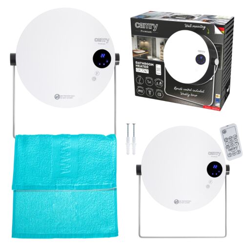 CR 7747 Fürdőszobai radiátor LCD kijelzővel 146925160