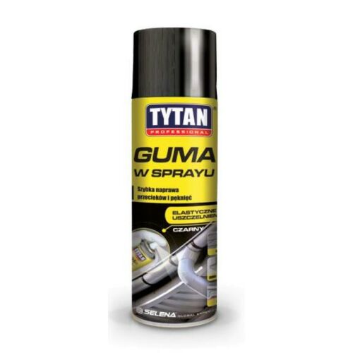 TITAN GUMI SPRAY 400 ML FEKETE - SIL DEK GUM 146925336